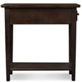 thumbnail image 5 of Leick Furniture Wood Chairside-Recliner End Table in a Chocolate Oak Finish, 5 of 5