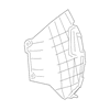 Genuine OE Mazda Shield - GS3L-50-351A