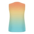 thumbnail image 4 of Yanlir T-Shirt à Manches Courtes Col Rond pour Femmes Mode Décontractée Tops d'Été, Tee-Shirt Basique Doux, Vêtements Tendance Printemps 2025 (Jaune, TG), 4 of 6