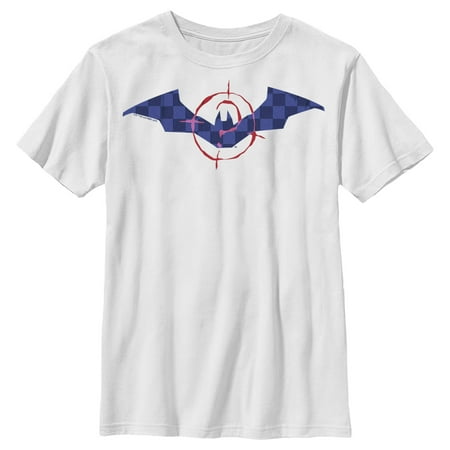 Boy s The Batman In Riddler Sight Graphic Tee White Small