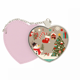 thumbnail image 1 of Feliz Navidad muñeco de nieve regalo patrón Bolsa de viaje Mirror maquillaje corazón rosa, 1 of 4