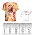thumbnail image 2 of Genshin Impact Womens T-Shirt Round Neck Short Sleeve Tee Shirts Summer Breathable Tops Blouse 4XL, 2 of 8