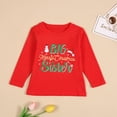 thumbnail image 3 of ESHOO Little Sister Big Sister Matching Outfits Toddler Girls Cotton T-shirt Tops Newborn Baby Romper, 3 of 8