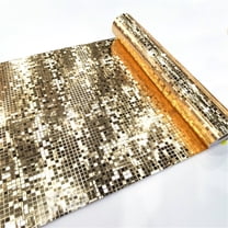 40cm*3M Gold Foil Mosaic Background Flicker Wall Paper Modern Roll ...