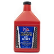 VP Racing Fuels Full Synthetic SAE 10W-30 4-Cycle Small Engine Oil 18 oz - 2927