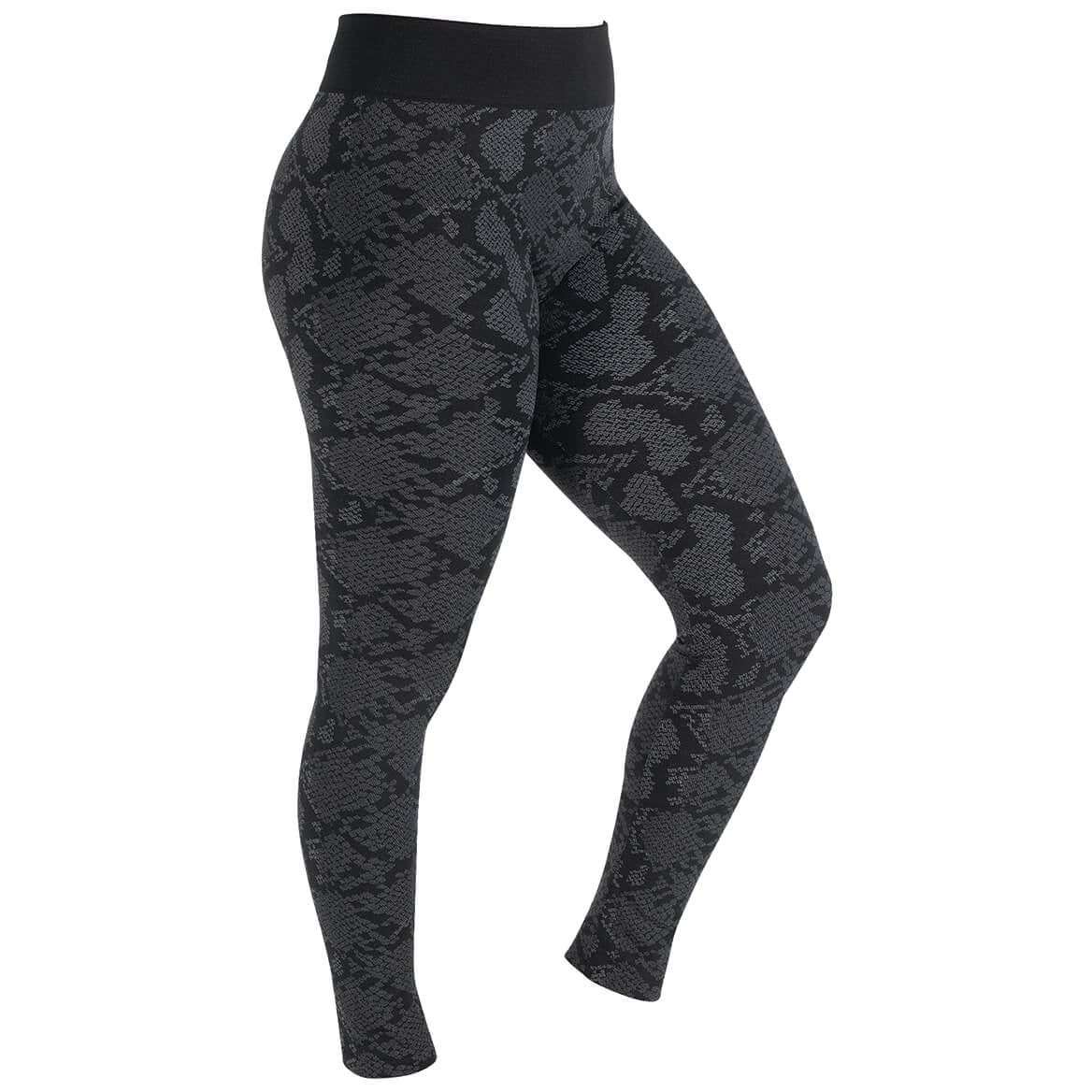 Britt's Knits FleeceLined Leggings M/L, Snake