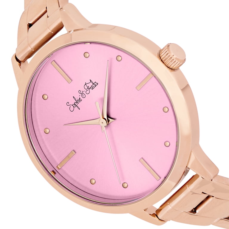 Sophie And Freda Milwaukee Bracelet Watch - Rose Gold/Mauve  display picture 1