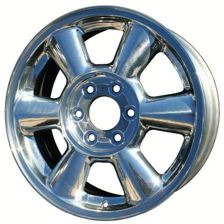 Aftermarket 2002-2007 GMC Envoy  17x7 Aluminum Alloy Wheel, Rim Polished Full Face - (Best Way To Polish Aluminum Wheels)