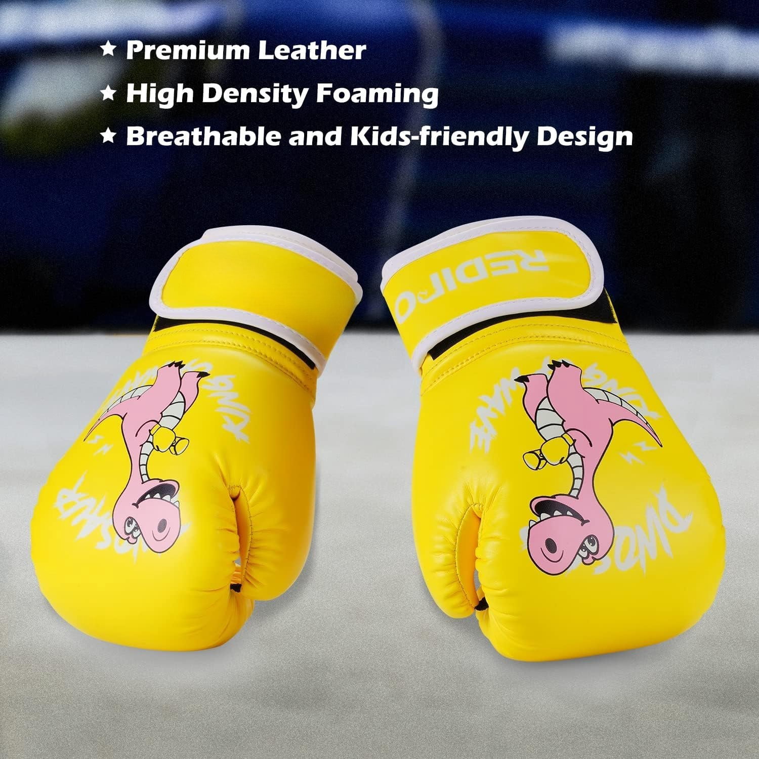 Boxing Gloves for Boys and Girls, Youth Boxing  Gloves for  3-15, 4&6OZ Punching Bag Kickboxing Thai Mitts MMA  Sparring Gloves