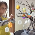 thumbnail image 6 of 20Pcs Paper Mache Easter Eggs,Tutuviw DIY Craft Paper Eggs,Empty Fillable Paintable Unfinished Paper Mache Eggs DIY Eggs Ornament for Hunt Surprise Eggs DIY Craft Ornaments,White, 6 of 8
