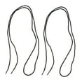 thumbnail image 4 of CATIEBYE 1 Pair Black Polyester Shoelace for Running Shoes Easy to Fasten Round Laces for Men and Women, 4 of 8