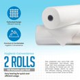 thumbnail image 2 of 100 ( 2 Rouleaux ) Draps Jetables pour Table de Massage – Drap de Lit Non Tissé Résistant à l'Eau, 2 of 5
