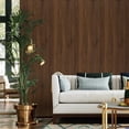 thumbnail image 5 of UMIGGEE Wood Grain Wallpaper 15.7-in x 118-in Peel and Stick Wallpaper Vinyl Film Self Adhesive Removable Brown Decor Wall Paper for Cabinet Drawer Shelf Liner Easy to Clean, 5 of 9