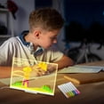 thumbnail image 6 of LED Drawing Board for Kids Erasable Note Portable Painting Tool Classroom Home School Kindergarten, Toddler Writing Supples, 6 of 18