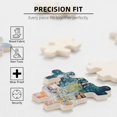 thumbnail image 5 of Marpieviii Puzzles for Adults 1000 Pieces Goose in the Lake Home Decor Unique Wooden Jigsaw Puzzles for Adults, 5 of 8