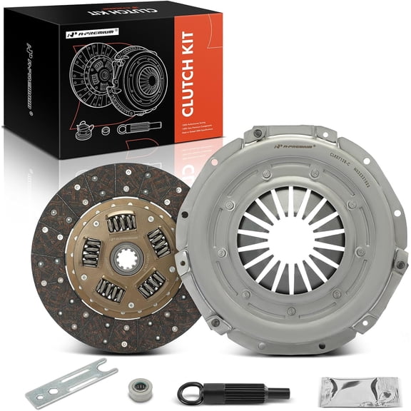 A-Premium Transmission Clutch Kit Set Compatible with Ford F-150/F-250/F-350 1993-1996, E-150 Econoline 1988-1989, E-250 Econoline 1988-1989, Bronco 1993-1996, 4.9L 5.0L