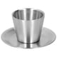 thumbnail image 2 of Ouitble Juego De Tazas De Café De Acero Inoxidable, Taza De Café Pulida con Espejo De Doble Pared con Platillo, Taza De Té, Artículos para Beber, 2 of 14