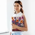 thumbnail image 6 of FORMRS 3 Ring Binder 1.5 inch with Pockets Set of 2 Clip Board 200 Sheets Capacity, Purple Flowers, 6 of 8