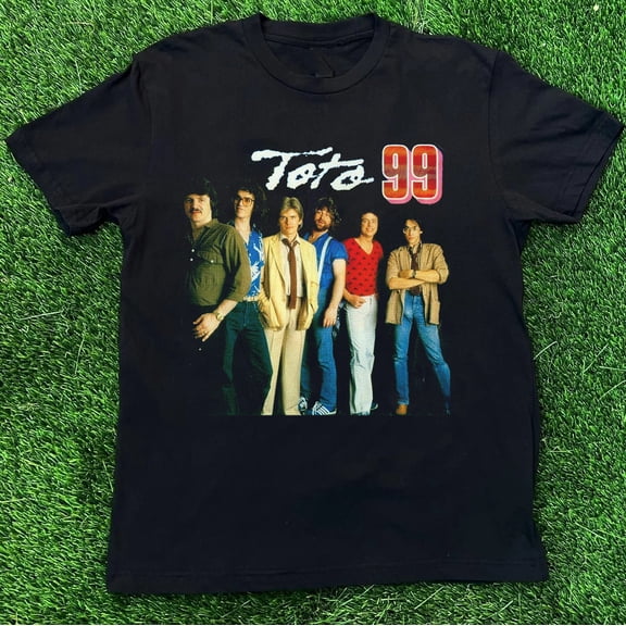 NEW TOTO Shirt Toto - 99 Short Sleeve Cotton Black All Size T-Shirt AG2251