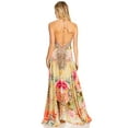 thumbnail image 2 of Sakkas Lizi 2025 Womens Maxi High-low Halter Handkerchief Long Dress Beach Party - 620 - One Size, 2 of 5