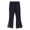Black, variant on Girls Pants Girls Corduroy Flared Leg Trousers with Side Slits for Toddler Kids Comfortable Casual Warm Winter Wide Leg Pants 4-5 Years
