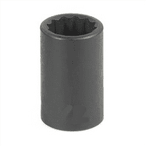 Grey Pneumatic 3/8" Drive x 18mm 12 Point Standard Socket