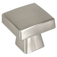 thumbnail image 2 of Cosmas 5233SN Satin Nickel Contemporary Square Cabinet Knob - 10 Pack, 2 of 2
