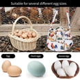 thumbnail image 2 of Panier de Collecte d'Ufs, Mini Panier à Ufs de Poule, Panier de Collecte d'Ufs avec 7 Pochettes, Panier à Ufs de Poule pour Rassembler des Ufs Frais - Semaine, 2 of 4