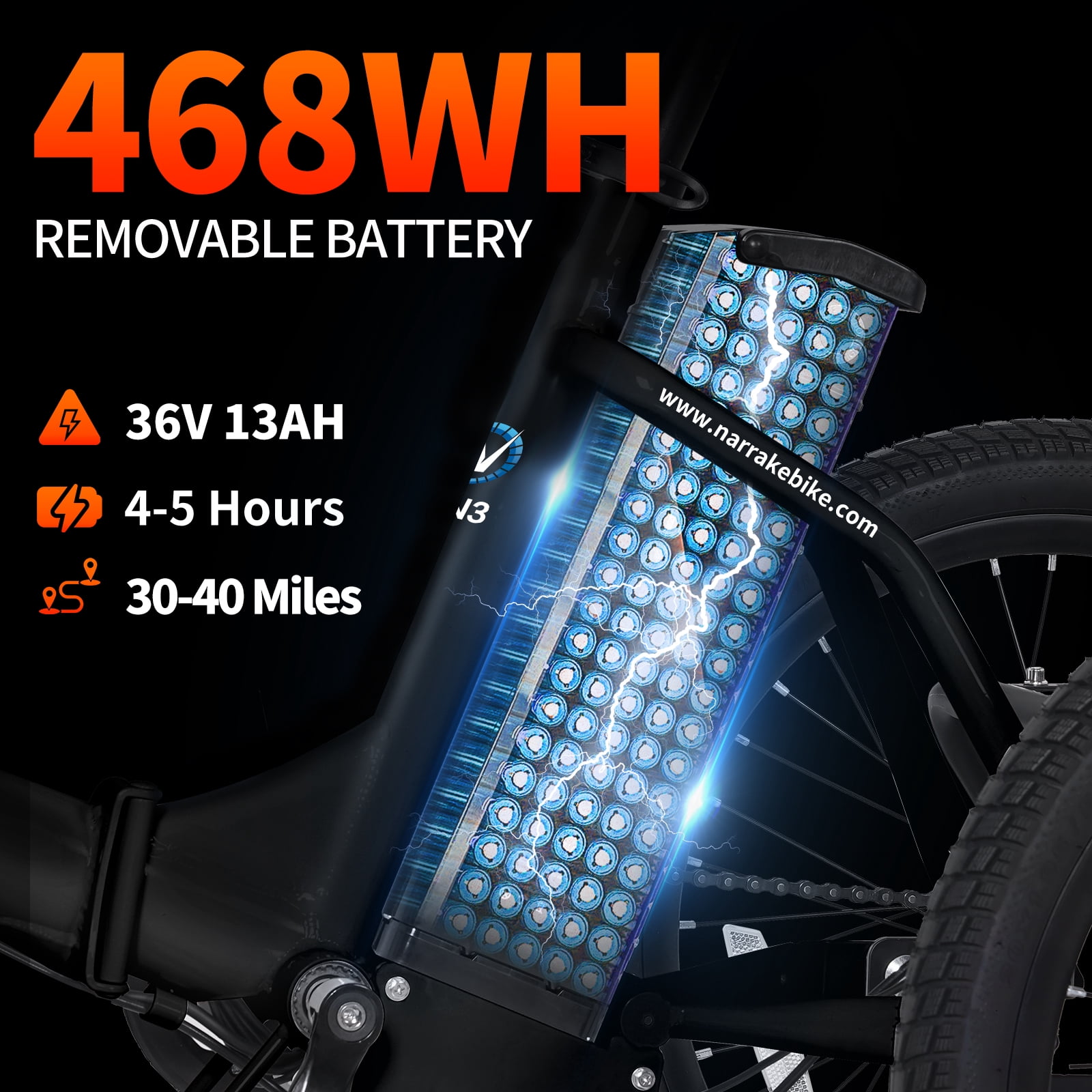 Electric Tricycle for Adults, Fat Tire Folding Trike, Peak 700W Step-Thru Etrike with Removable Battery and Large Basket