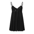 thumbnail image 6 of Women's Sexy Sleepwear Nightgown V Neck Sleeveless Nightwear Lace Chemise Lingerie Cami Dress, 6 of 9