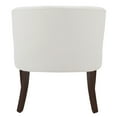 thumbnail image 7 of SAFAVIEH Ibuki Modern Accent Chairs, White, 7 of 7