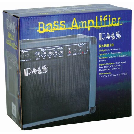 RMS 20 WATT BASS AMP