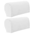 thumbnail image 2 of Velvet Sofa Armrest Covers Polyester Arm Covers Couch Armchair Slipcovers with Pins Anti-Slip Washable Detachable -, 2 of 7