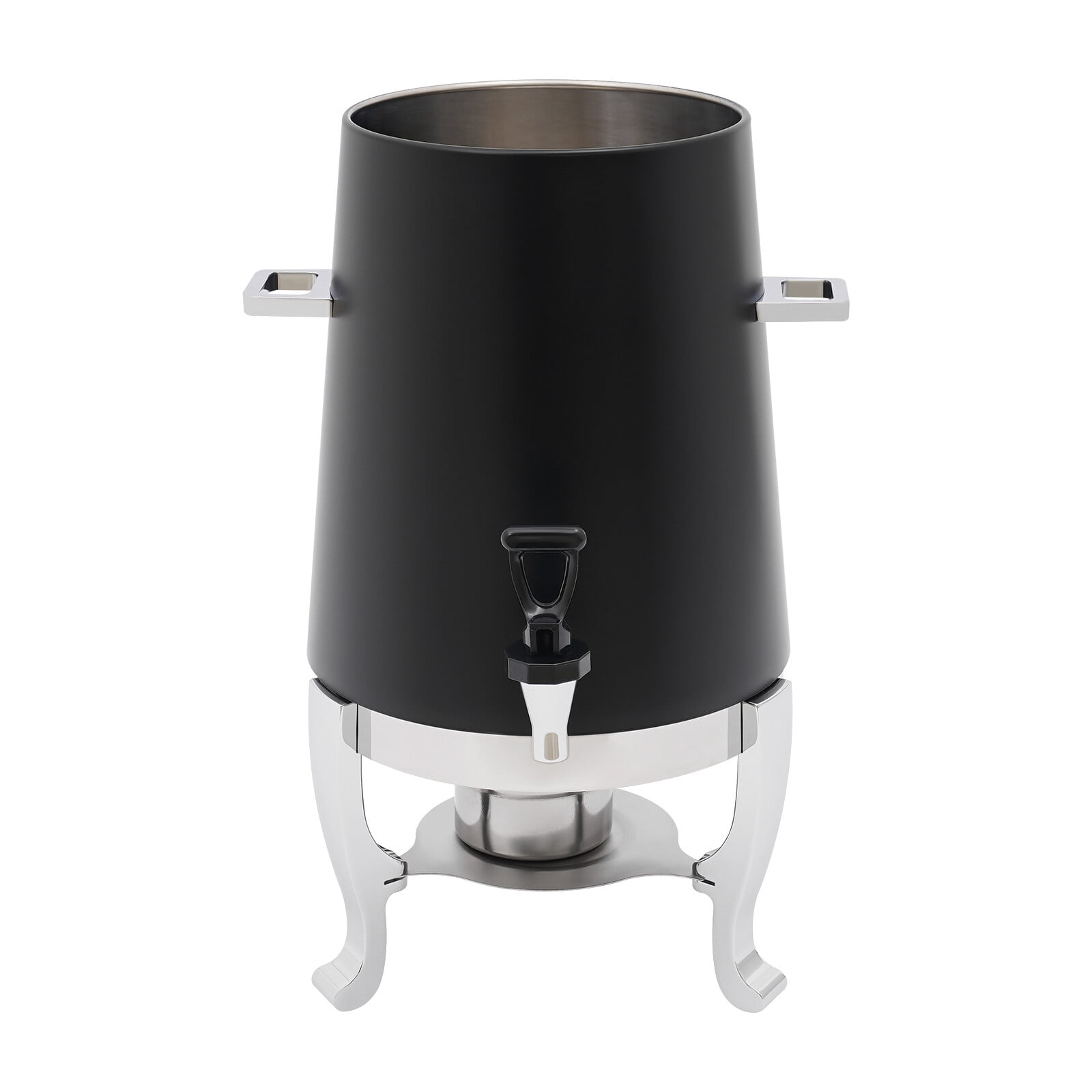 Beverage Dispenser for Coffee Tea Hot Water with Stand & Fuel Holder Black New!