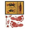 thumbnail image 2 of BOBOMOTI Halloween Decorations Bloody Handprint Window Clings for Halloween Party Decorations Scary Halloween Reusable Window Stickers Wall Decor, 2 of 4