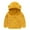Yellow, variant on Fesfesfes Hooded Jackets Toddler Baby Boys Girls Solid Color Plush Cute Bear Ears Winter Thick Coat Jacket