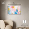 thumbnail image 5 of Colorful Daybreak II Canvas Maximalist Abstract by Art Remedy, Black Frame, 30" x 20", 5 of 7