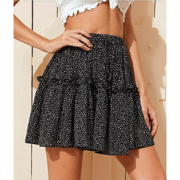 Polka dot skirt walmart cheap
