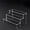 2T, variant on 1-5 Tier Acrylic Display Risers Clear Shelf Doll Clay Figurine Display Stand for Desserts Perfume Organizer Showcase W-10
