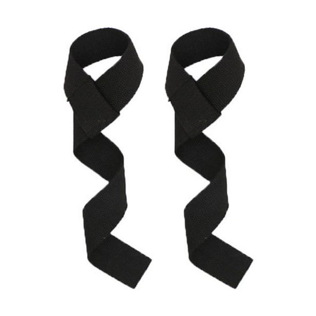 Weight Lifting Straps Gym Wrist Wraps Padded Training Support Grip GX S9Y7