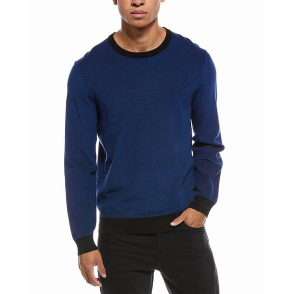 Theory mens Riland Crewneck Sweater, m, Black
