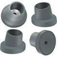 thumbnail image 1 of PinesC Replacement Feet for Bath Chair Shower Chair Leg Caps Heavy Duty Replacement Feet for Shower Chair Slope Rubber Tips Non Slip Shower Bench Rubber Tips (Gray, 1-1/8"), 1 of 5