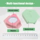thumbnail image 3 of Guía de Costura Magnética para Máquina Coser, Dobladillo Magnético, Magnetic Seam Guide for Sewing Machine, Multi-Purpose Tool Polygonal Strong Gauge (Naranja-2pc), 3 of 7