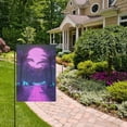 thumbnail image 2 of Yayeee Garden Flag 12" x 18" Double Sided Outdoor Yard Lawn Holiday Decorations, Pink Neon Road, 2 of 6