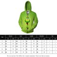 thumbnail image 2 of Sudadera Jersey de Grinch Traje de estilo deportivo con bolsillos holgados Ygjytge Verde*cremallera002 T XXL para Mujer, 2 of 5