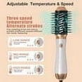 thumbnail image 2 of Hair Dryer Brush, 6 in 1 Upgrade Detachable Blow Dryer Air Styler Wrap Curler, Hot Air Brush Curly Twist Curling Iron, Travel Hair Styling Tool Negative Ion Blow Dryer Hot Styler, 2 of 2