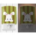 thumbnail image 2 of Easter Rabbit Hole Ceramic Night Light, 2 of 2