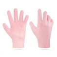 thumbnail image 2 of XEOVHV Clearance Moisturizing Gloves, Soft Silicone Gloves, Gel Spa hydrating Gloves, Aloe Lotion Gloves for Repairing Dry Cracked, Aging Hands, Eczema, and Softening Rough Skin, Calluses (2 Pairs), 2 of 3