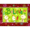 thumbnail image 2 of Eisner, Viv 32x25 Black Ornate Wood Framed with Double Matting Museum Art Print Titled - Bright Believe Collection A, 2 of 4