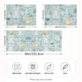 thumbnail image 2 of Yayeee Pillowcase Queen Size Set of 2 Satin Wrinkle Resistant Pillow Case, Floral Easter, 2 of 8